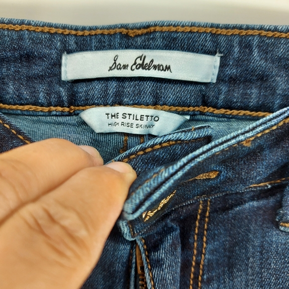 Sam Edelman The Stiletto High Waist Ankle Skinny Jeans - Picture 4 of 8